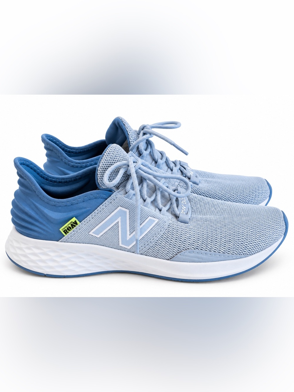 New Balance Fresh Foam Roav Blue Gray Running Shoes Women’s 6.5